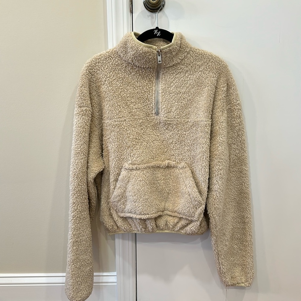 Princess Polly Teddy Quarter Zip